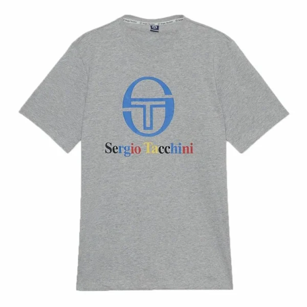 Remise 🧨 SERGIO TACCHINI T-shirt Gris Homme Sergio Tacchini Chiko 😉 économies garanties 1