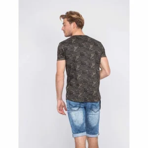 magasin pour Tout neuf ✔️ Ritchie T-shirt Coton Militaire Nimon 🔔 16