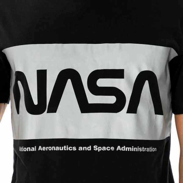 Offres 🤩 NASA Tee-shirts Noir Nasa / Short Sleeve T-shirts ⌛ prix abordable 4