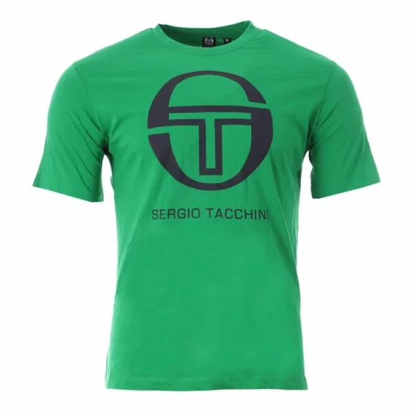 Promo 🤩 SERGIO TACCHINI T-shirt Vert Homme Sergio Tacchini Iberis 🛒 boutique en ligne 1