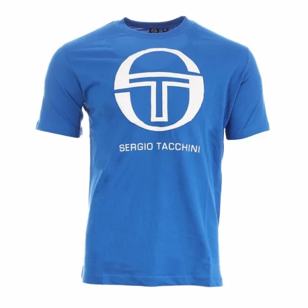 Meilleure vente 😀 SERGIO TACCHINI T-shirt Bleu Homme Sergio Tacchini Iberis 👏 pas cher en ligne 1