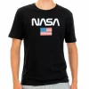 achat pas cher Meilleur prix ✨ NASA T-Shirt Noir Homme Nasa 40T 🤩 20