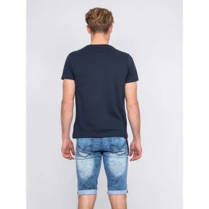 Meilleure vente 🌟 Ritchie T-shirt Col Rond Pur Coton Motifs Nobili ✔️ Pas Cher soldes France 7