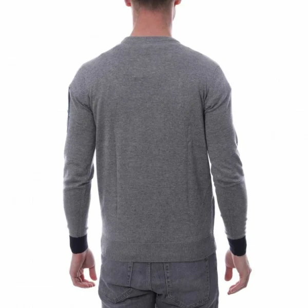 soldes pas cher Les meilleures critiques de 🛒 HUNGARIA Pull Over Gris Homme Hungaria R Neck Edition 👏 3