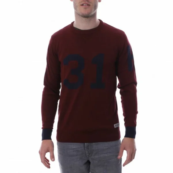 Satisfait ou Remboursé Les meilleures critiques de 🎁 HUNGARIA PULL OVER Bordeaux HOMME HUNGARIA R NECK EDITION 👏 1