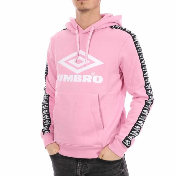 Coupon ❤️ UMBRO Sweat Rose Homme Umbro Street H CRW ✔️ excellente qualité 1