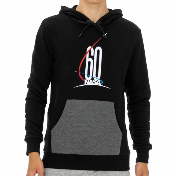 Top 10 🧨 NASA Sweat Capuche Noir Homme Nasa 54H 😉 Retour Gratuit 1