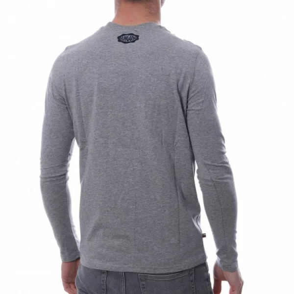 Acheter 🔔 HUNGARIA Tee 👕 Shirt Gris Homme HUNGARIA FRENCH L/S 🤩 mode 3