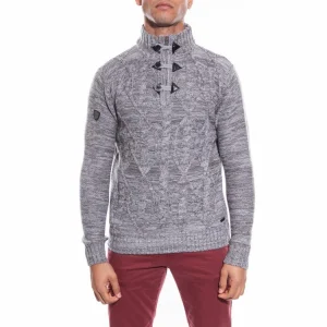 Nouveau ⌛ Ritchie Pull Col Zip Lyvio 🛒 en promotion 14