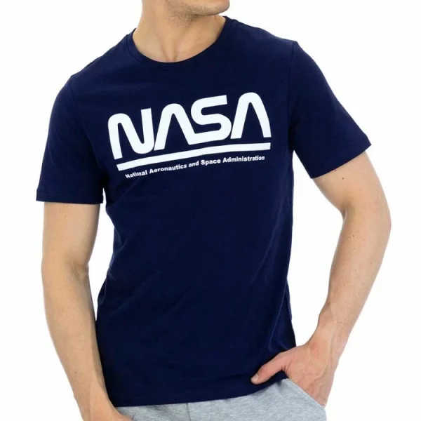 Top 10 🥰 NASA T-shirt Marine Homme Nasa 01T 🌟 Vente 1