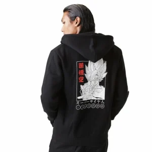 vente à bas prix Budget 😍 CAPSLAB Sweat à Capuche Avec Zip Homme Dragon Ball Z Goku ❤️ 7