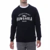 magasins pour Sortie ✨ HUNGARIA Sweat 👚 Shirt Marine Blanc Homme Hungaria LEGEND 🔥 11