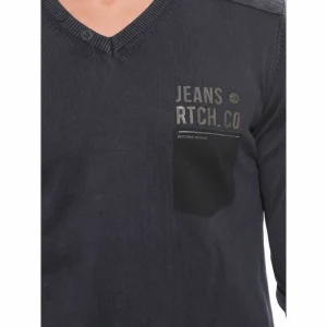 Vente flash 🔥 Ritchie Pull Col V Ladwin 🛒 en solde 18