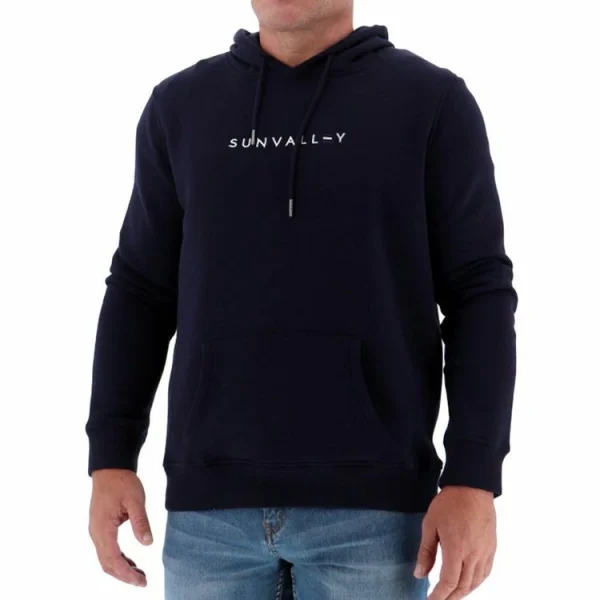 Offres 🥰 SUN VALLEY Sweat à Capuche Marine Homme Sun Valley Lombok 🌟 soldes de Noël 1