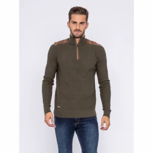 boutique en france Sortie ❤️ Ritchie Pull Col Montant Zippé Lotoux ✔️ 14