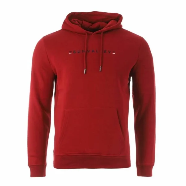 vente en ligne Top 10 ✔️ SUN VALLEY Sweat Rouge Homme Sun Valley Lariant ✨ 1