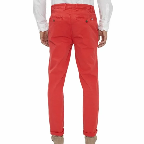 soldes pas cher Offres 😀 PANAME BROTHERS Chino Rouge Homme Paname Brothers Costa 👍 3