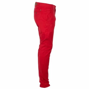 Offres 🥰 Biaggio Pantalon Biaggio Tarelta Red Pant Chino Rouge 58430 💯 soldes pas cher 9