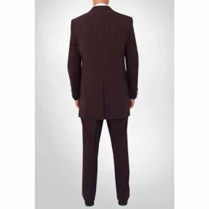 excellents soldes Grosses soldes 😀 Kebello Costume RedingoteHomme Marron ❤️ 9