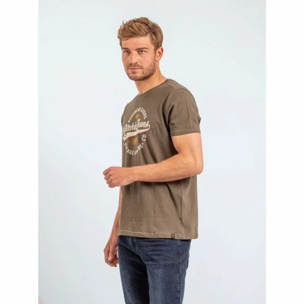 Dernières Nouveautés Vente flash 🥰 Ritchie T-shirt Manches Courtes Col Rond Pur Coton Jonak 🧨 7