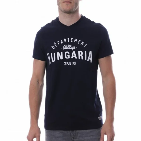 magasin en ligne Top 10 ⭐ HUNGARIA TEE 👕 SHIRT Marine HOMME HUNGARIA LEGEND V NECK 🔔 1