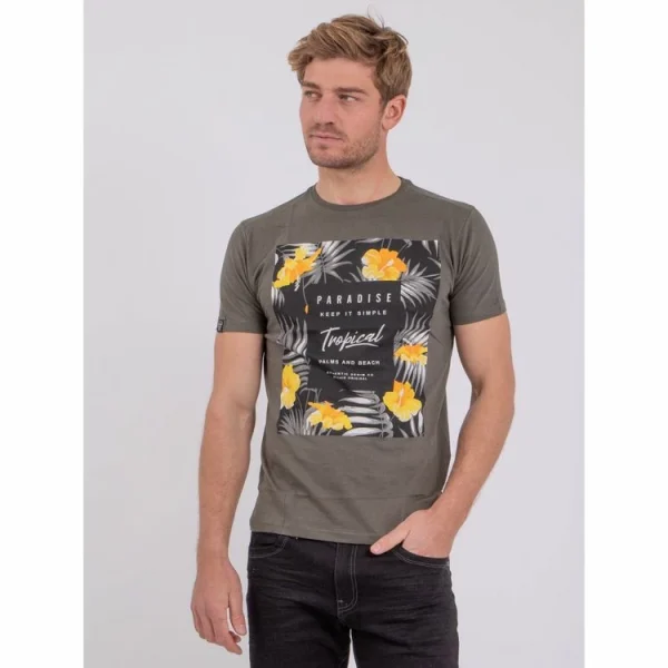 authentiques Bon marché 🥰 Ritchie T-shirt Manches Courtes Col Rond Pur Coton Noctavio 🔥 5