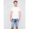 a Prix Discount Sortie 😀 Ritchie T-shirt Col Rond Pur Coton Nelatix 🛒 20