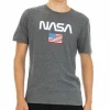 Bon marché 👍 NASA T-Shirt Gris Homme Nasa 40T 🥰 vente pas cher en ligne 11